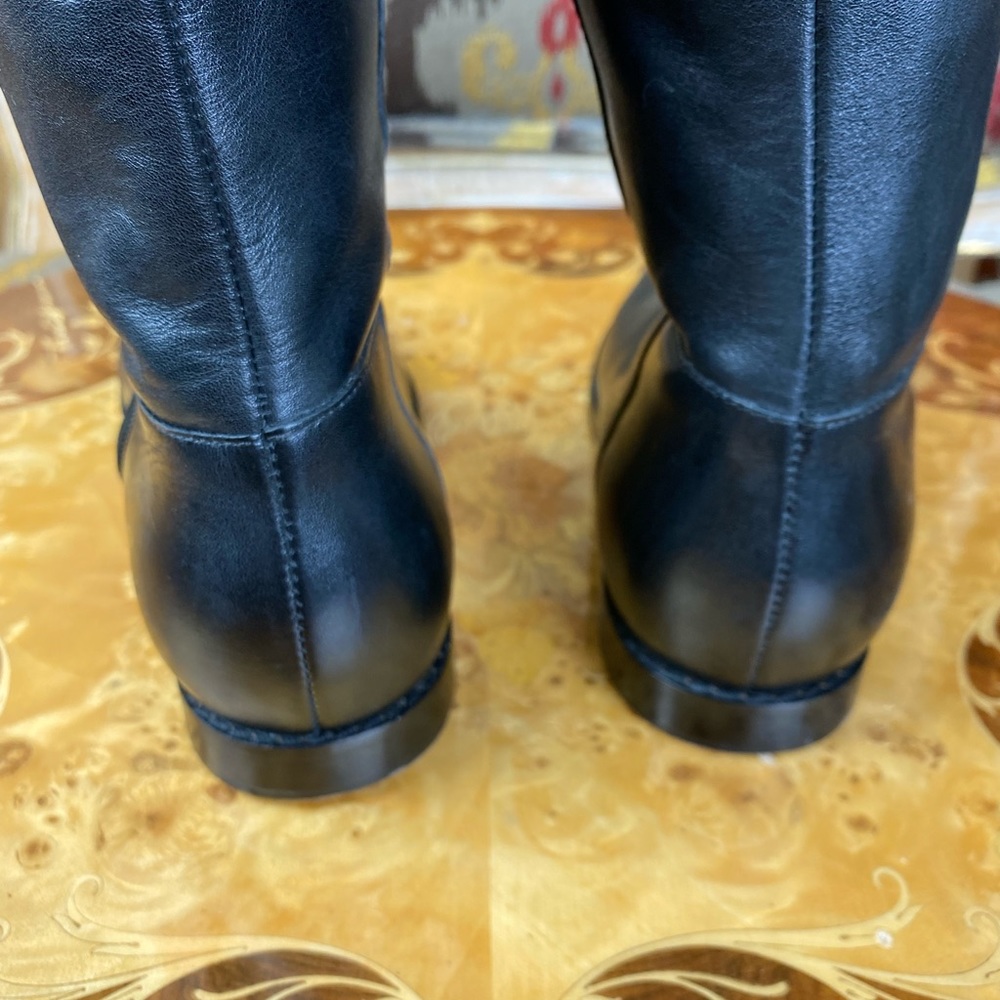 Cole Haan Beautiful Leather Rigby Riding Boots - Picture 8 of 16